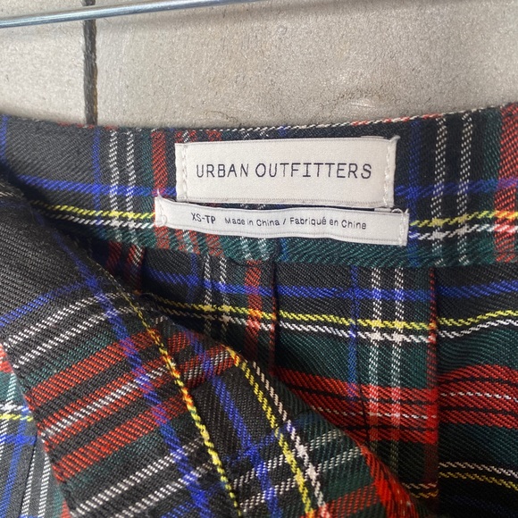 Urban Outfitters Plaid Pleated Skirt US Womens XS - Picture 4 of 4